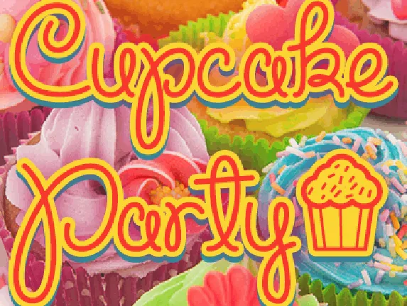 Cupcake Party font