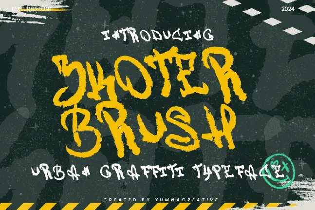 Zkoter Brush font