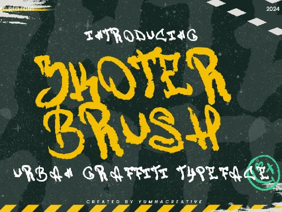 Zkoter Brush font