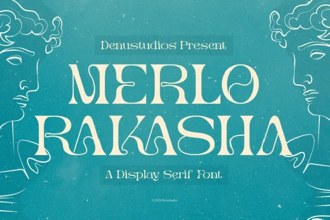 Merlo Rakasha font