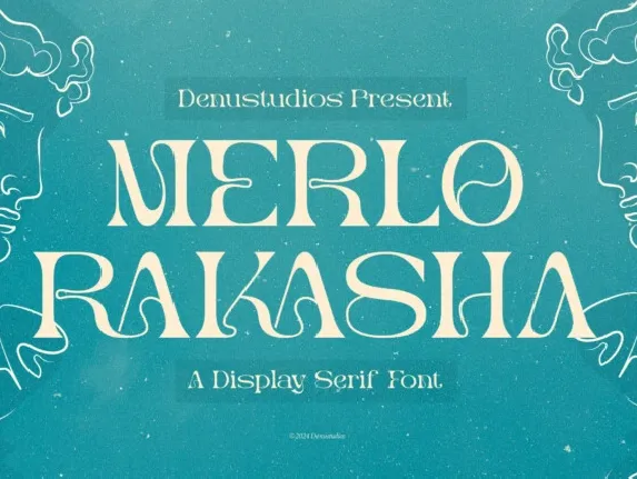 Merlo Rakasha font