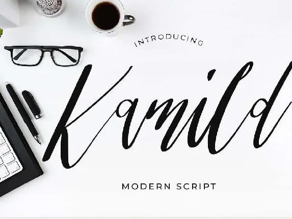 Kamild font