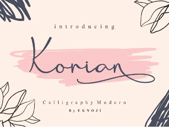 Korian font