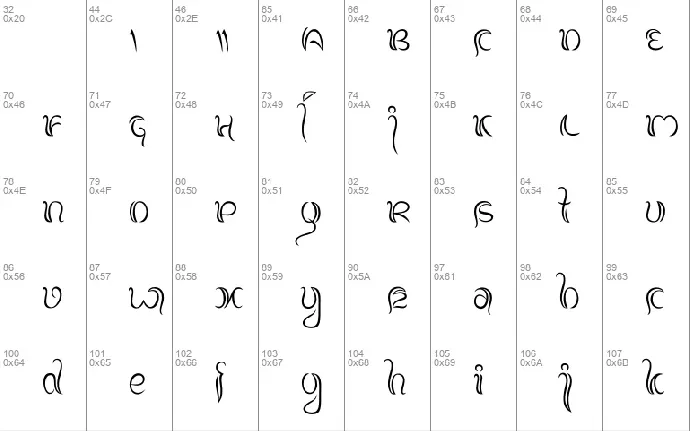 Balinese Family font