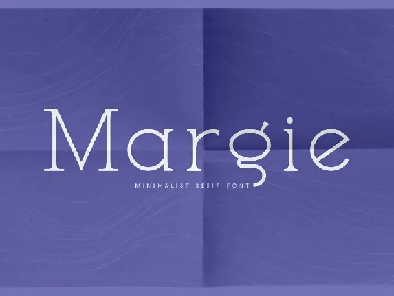 Margie font