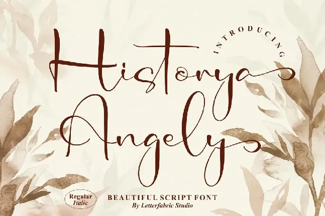 Historya Angely font