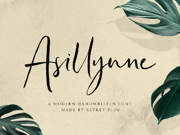 Asillynne font