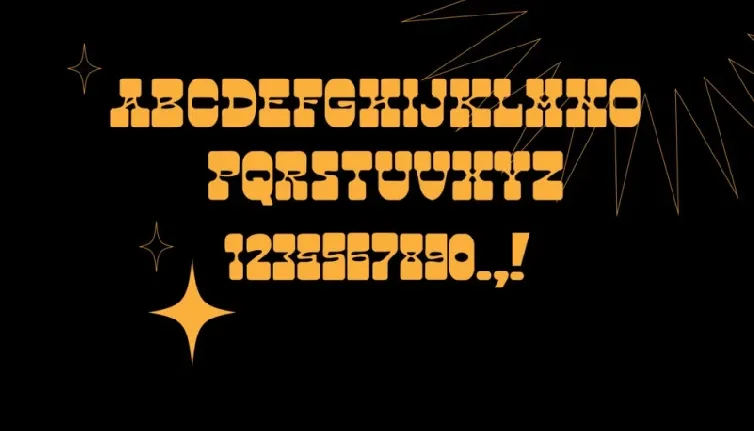 Psychedelic Cowboy font