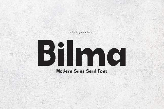 Bilma font