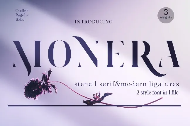 Monera font