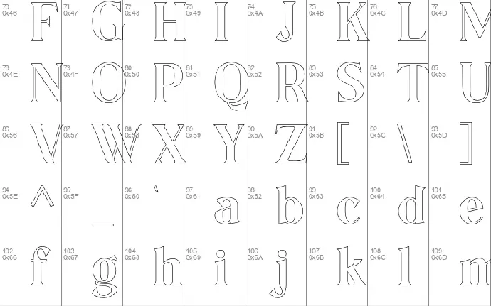 Monera font