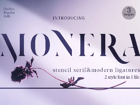 Monera font