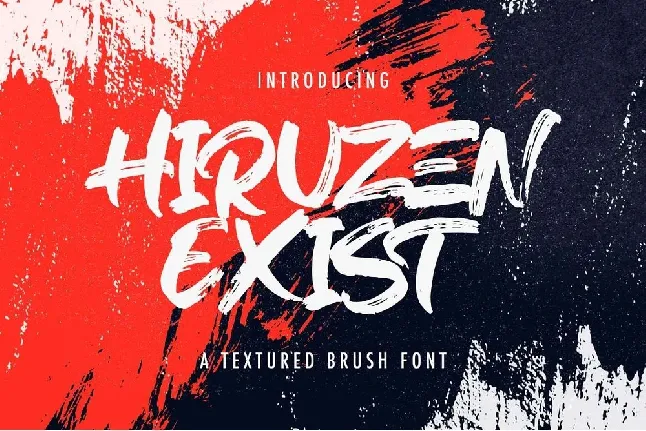 Hiruzen Exists font