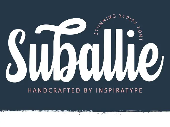 Suballie FREE font