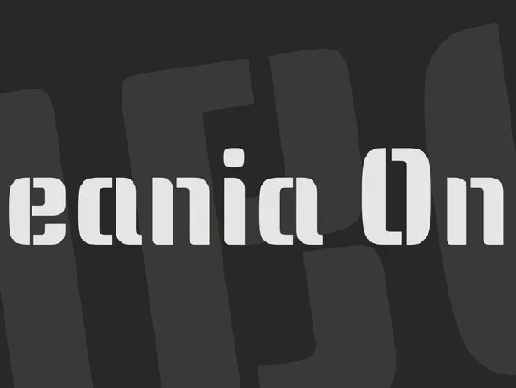 Keania One font