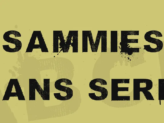 saMmiEs Sans serIf font