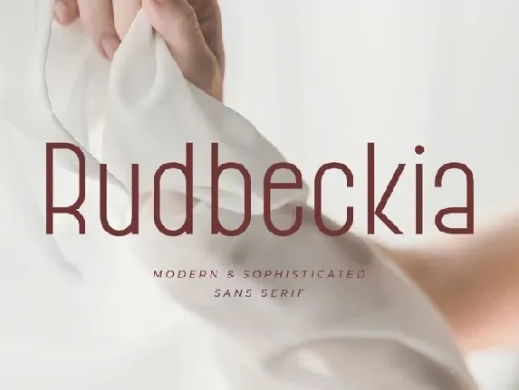 Rubeckia font