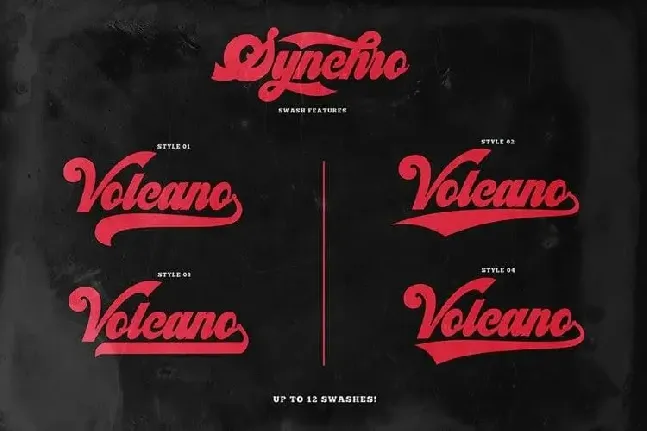 Synchro Script font