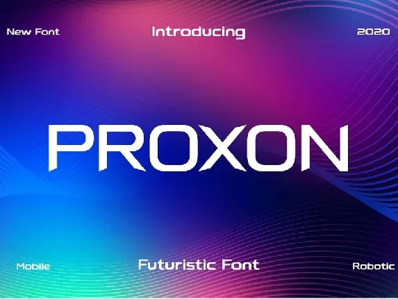 Proxon font