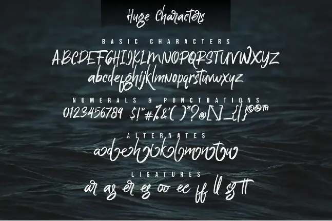 Huge_DEMO font