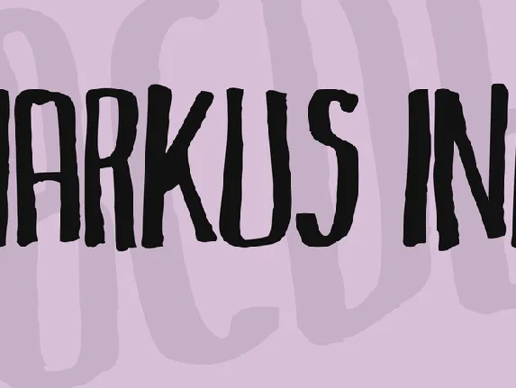 Markus Ink font