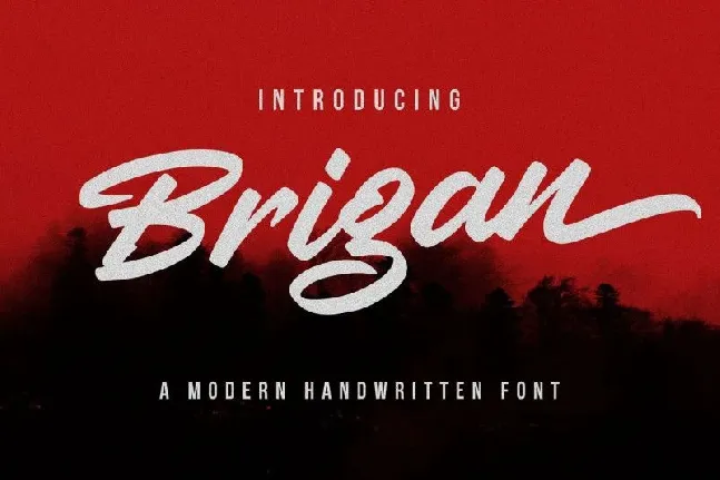 Brigan font