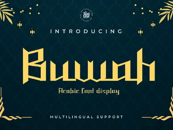 Buwah font