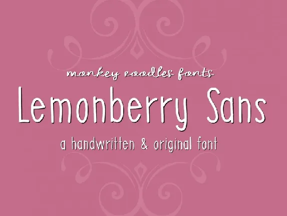 MRF Lemonberry Sans font