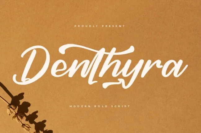 Denthyra font