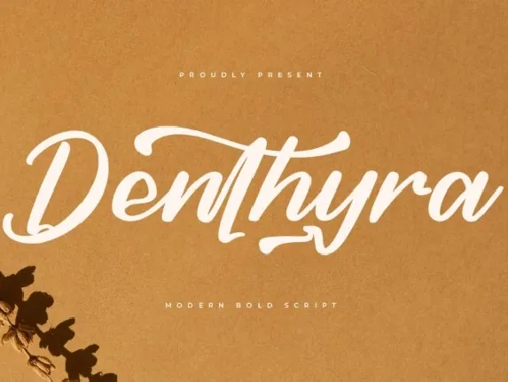 Denthyra font