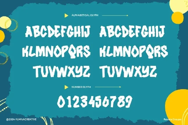 Roueta Creupo font