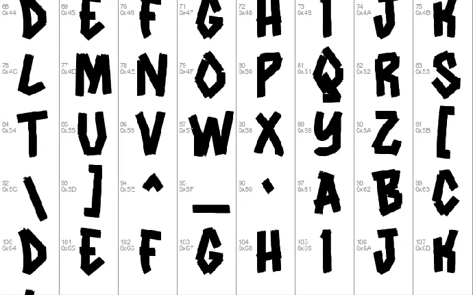 Roueta Creupo font