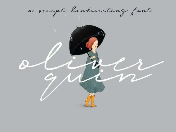 Oliver Quin font