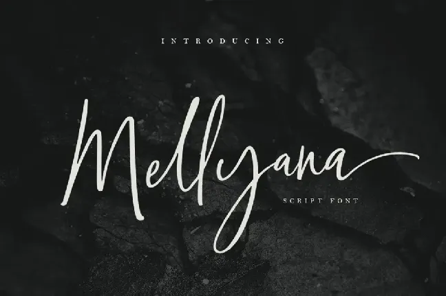 Mellyana font