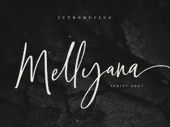 Mellyana font