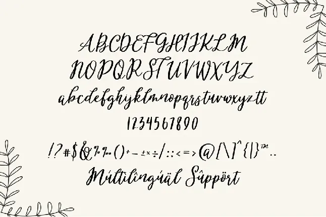 Relynda font