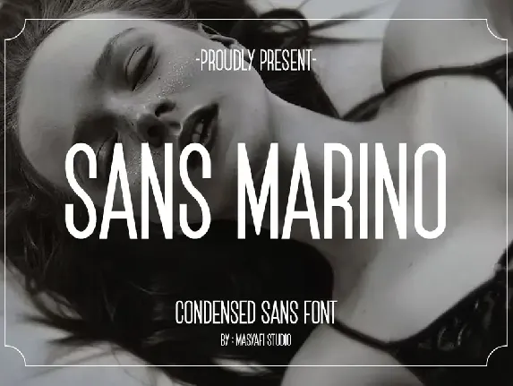 Sans Marino font