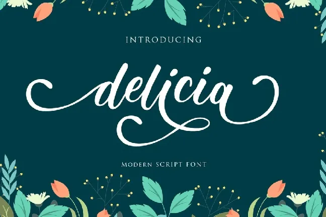 Delicia font