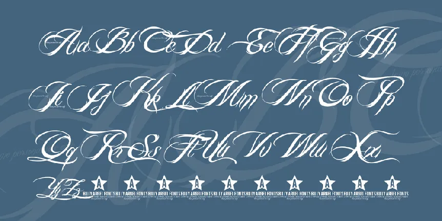 BILLY ARGEL FONT