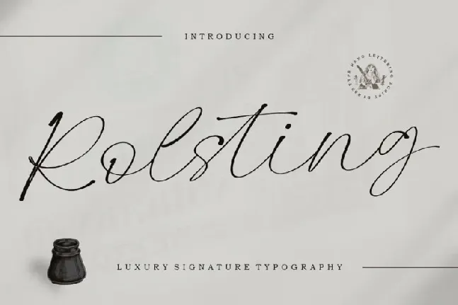 Rolsting font