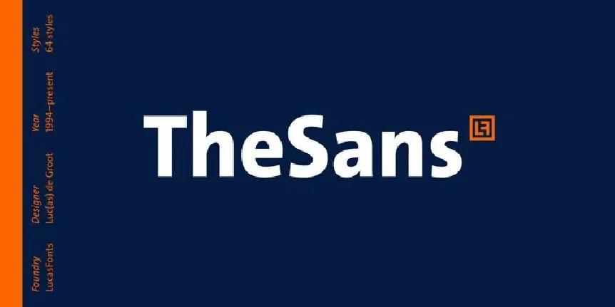 TheSans Family font