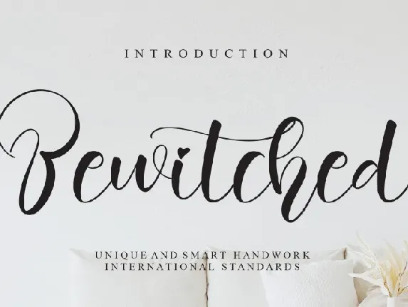 Bewitched font