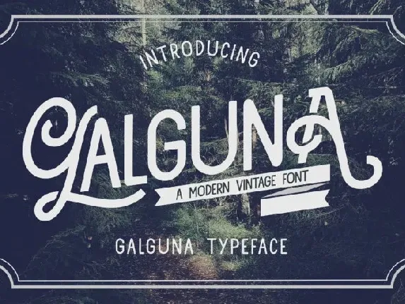 Galguna font