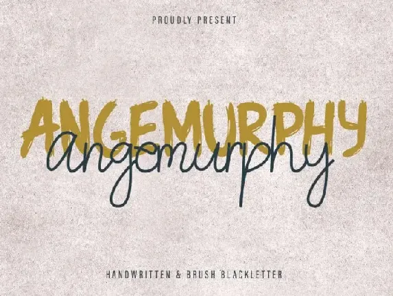 Angemurphy Script Duo font