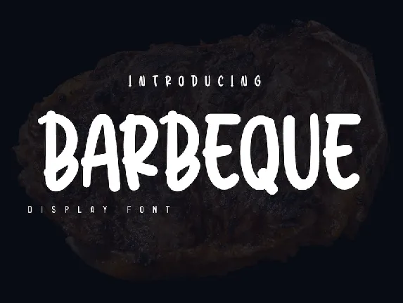 Barbeque font