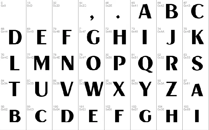 Lorenta font