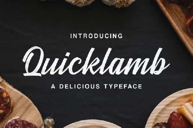 Quicklamb font