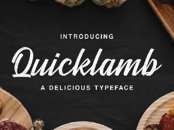 Quicklamb font