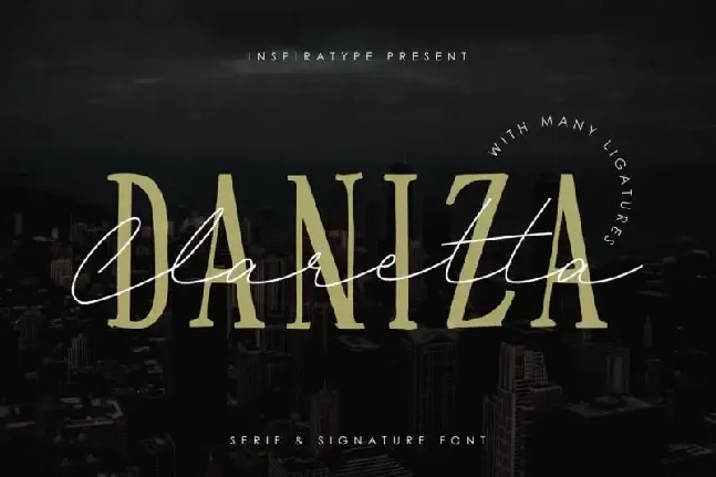 Daniza Claretta Handwritten font