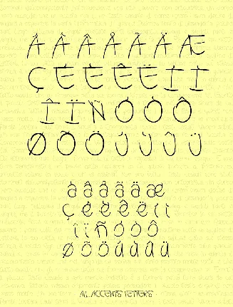 Moody Spaghetty font